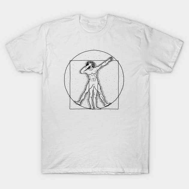 Virtruvian Dab T-Shirt by dumbshirts